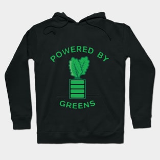 Vegan T-Shirt / Powered By Plants / Funny Vegan T-Shirt / Powered By Greens / Vegan Power Hoodie